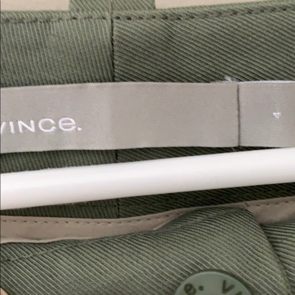 Vince olive green pants size 4 - Picture 3 of 4